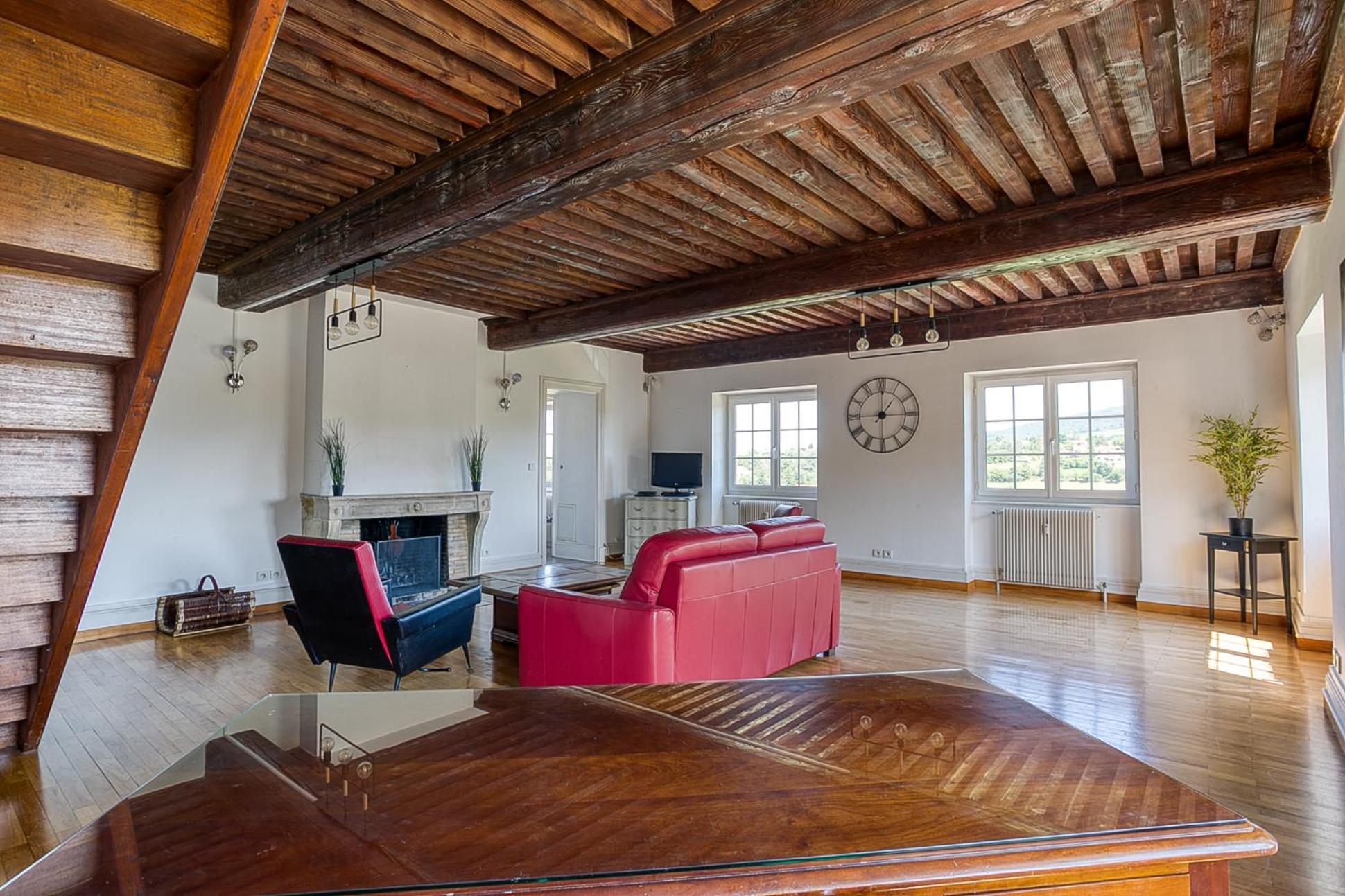 Sejourner Au Chateau De La Roue Grand Appartement Lissieu Extérieur photo