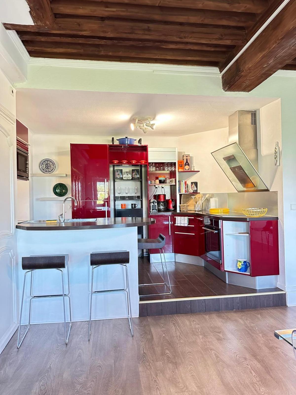 Sejourner Au Chateau De La Roue Grand Appartement Lissieu Extérieur photo