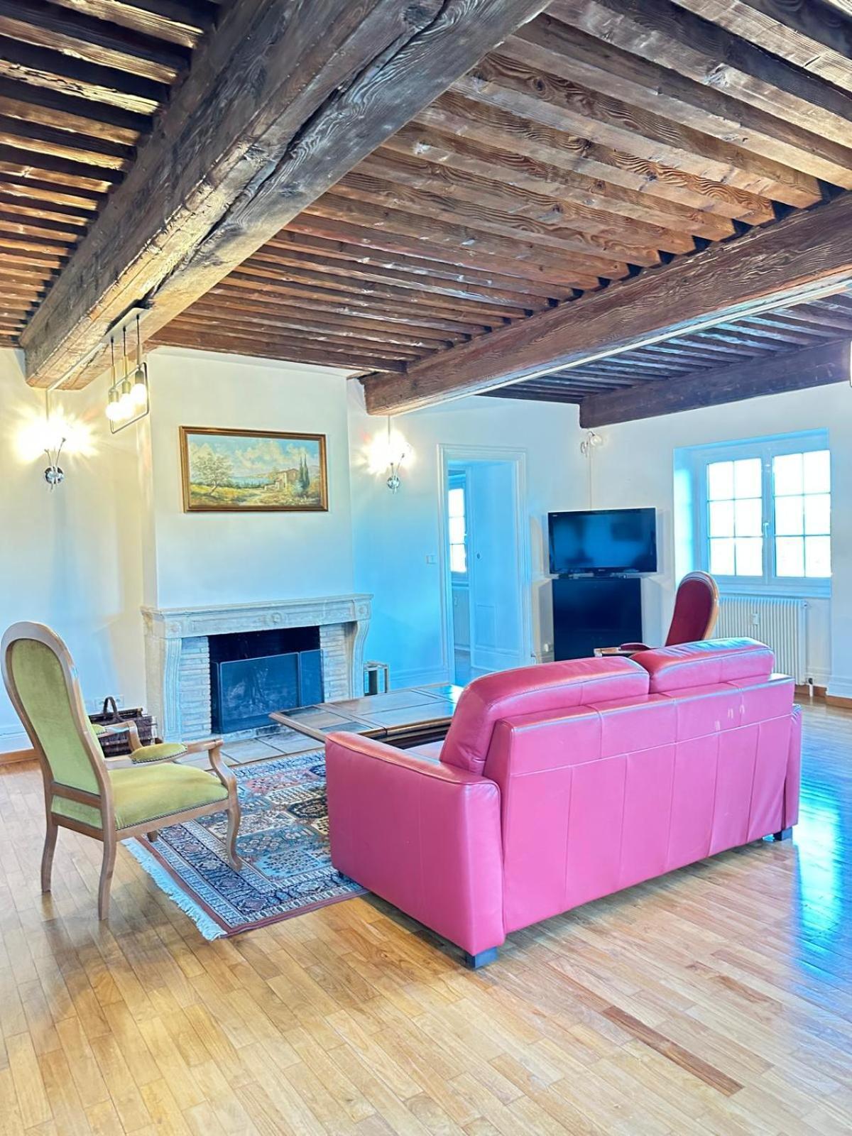 Sejourner Au Chateau De La Roue Grand Appartement Lissieu Extérieur photo