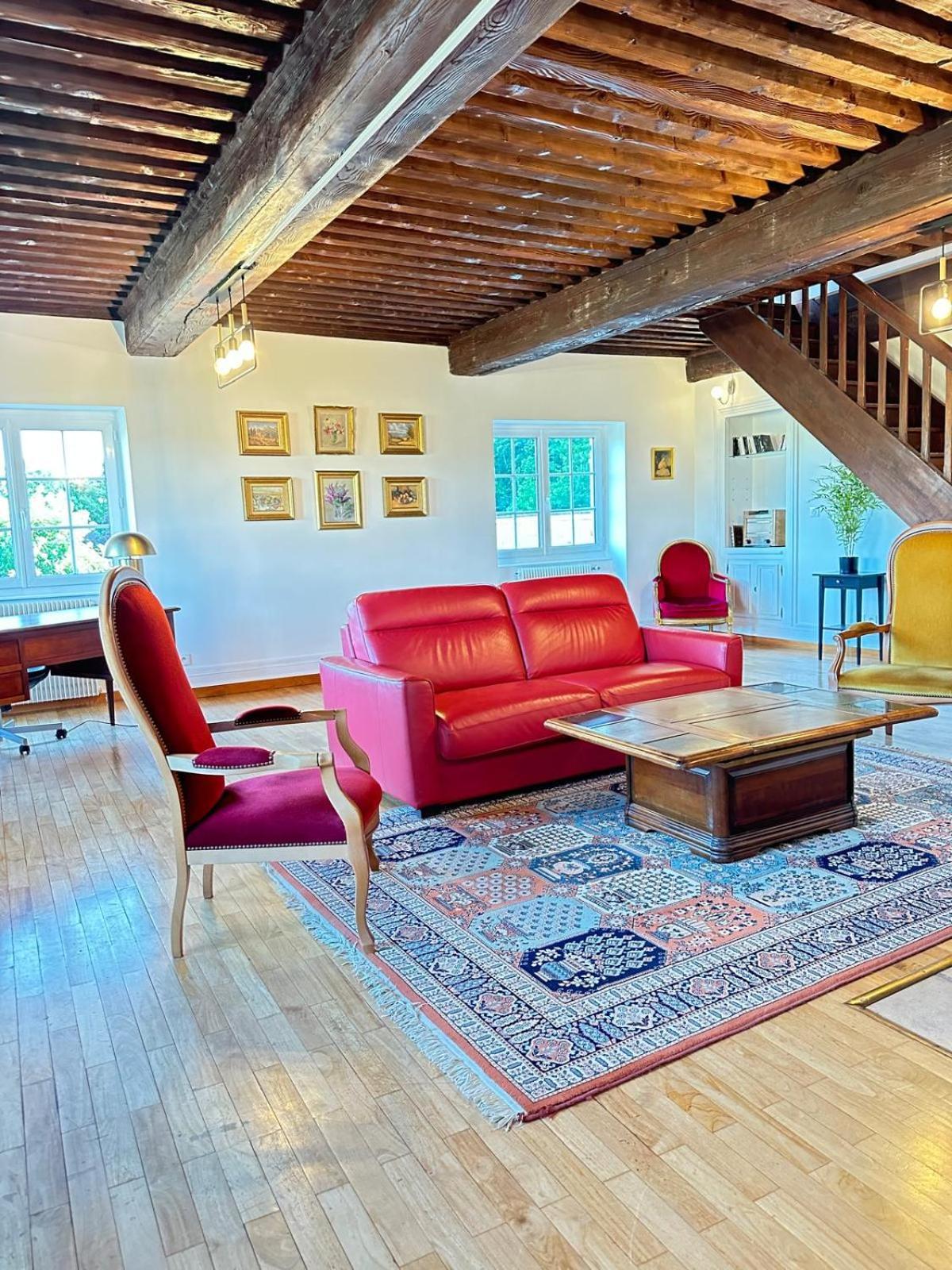 Sejourner Au Chateau De La Roue Grand Appartement Lissieu Extérieur photo